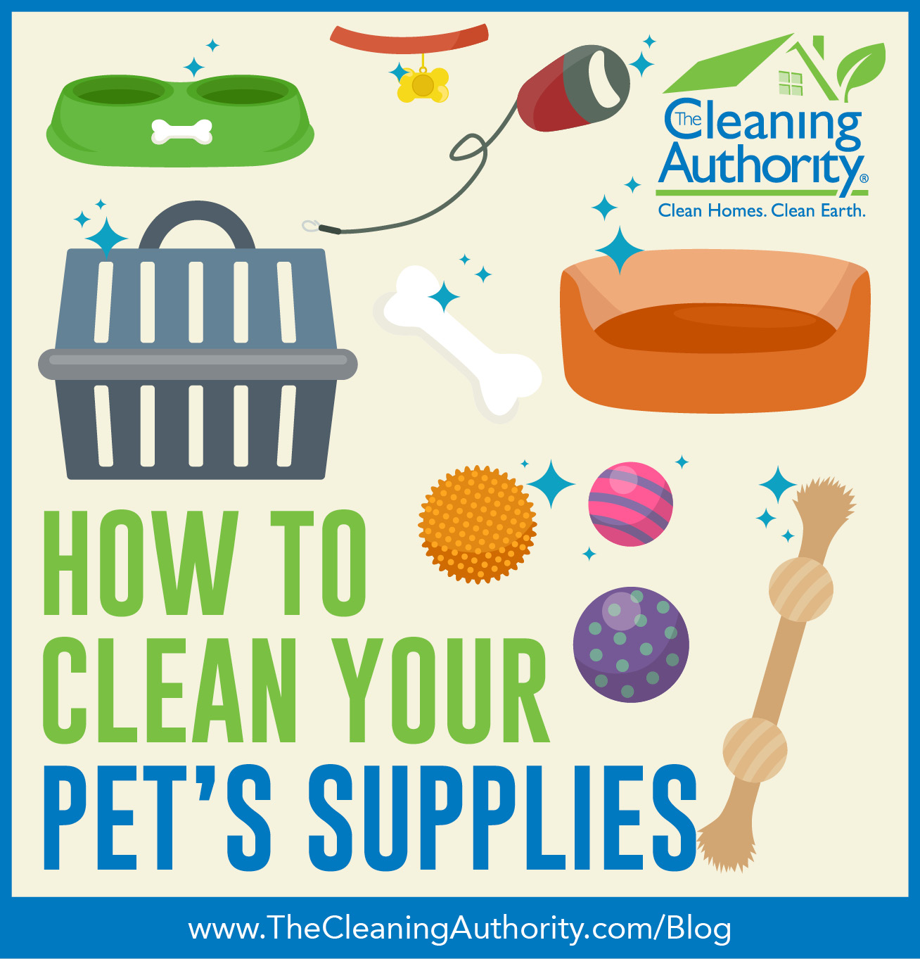 Cleaning and Disinfecting Pet Supplies