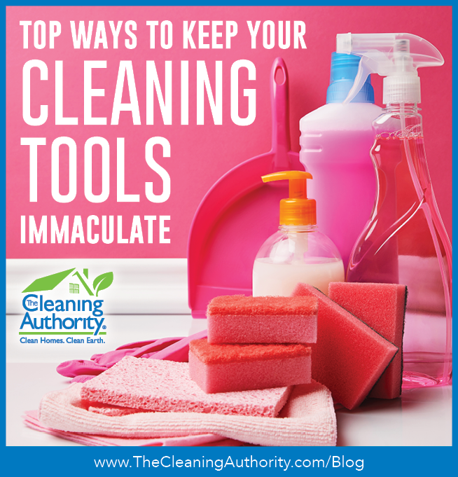 How to Clean Your Cleaning Supplies